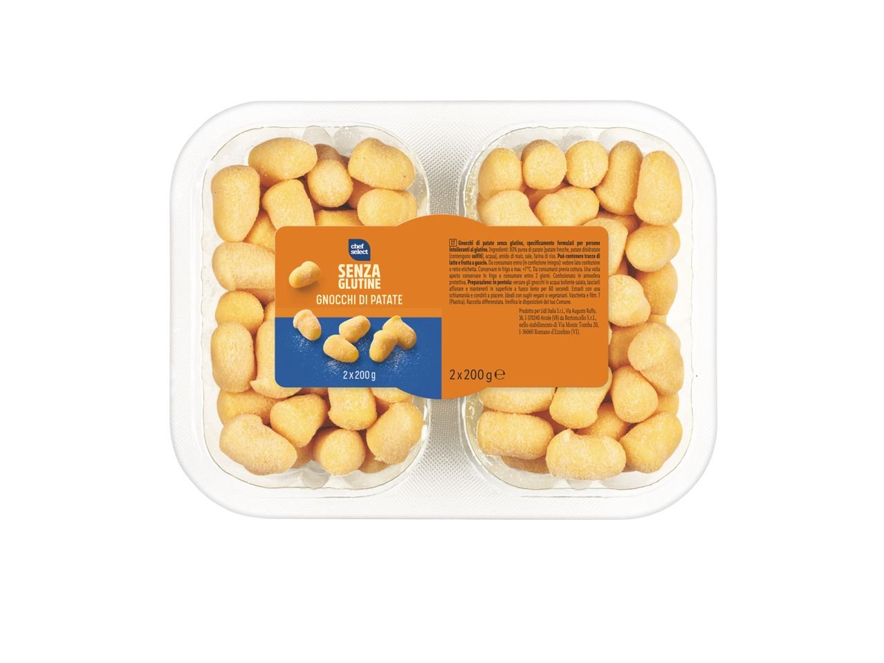 Gnocchi di patate senza glutine