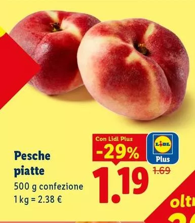 Pesche Piatte