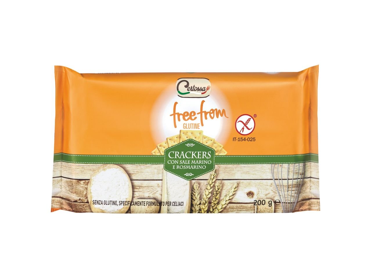 Crackers senza glutine