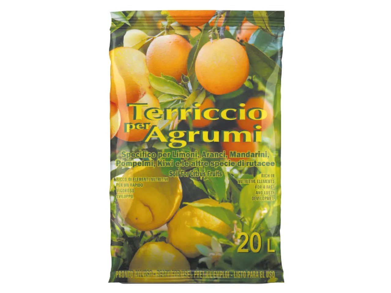 Terriccio per agrumi