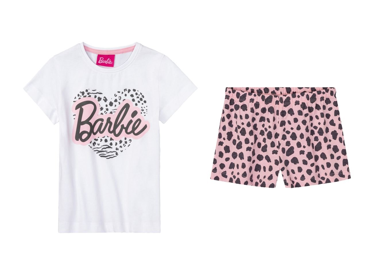 Pigiama corto o camicia da notte per bambina "Barbie, Paw Patrol, Peppa Pig"