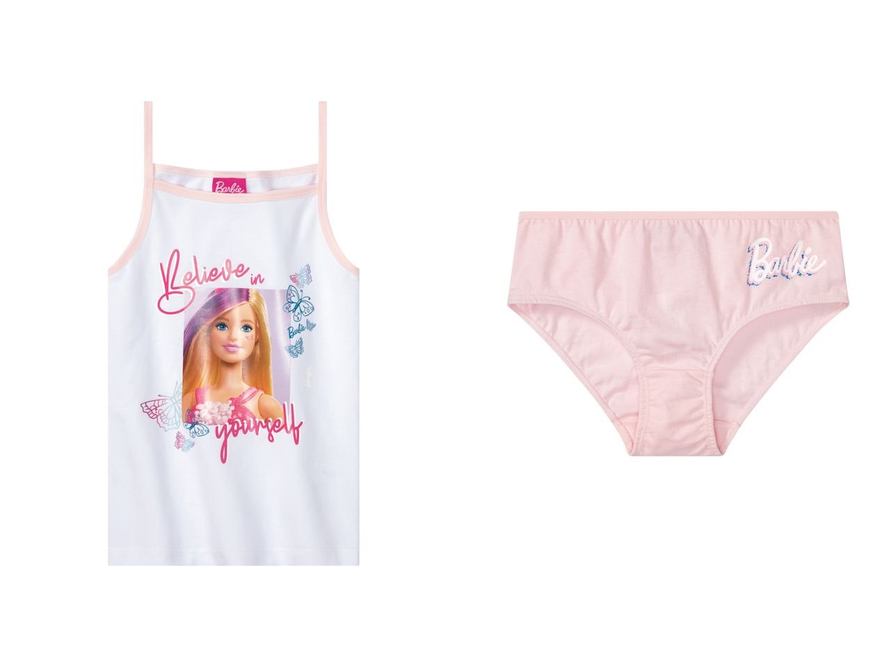 Coordinato intimo da bambina "Paw Patrol, Peppa Pig, Barbie"
