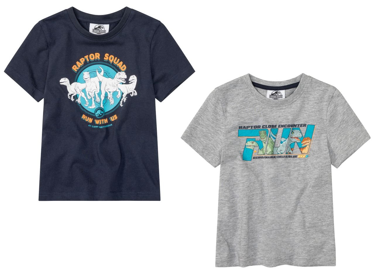 T-shirt da bambino "Transformers, Paw Patrol, Jurassic World"