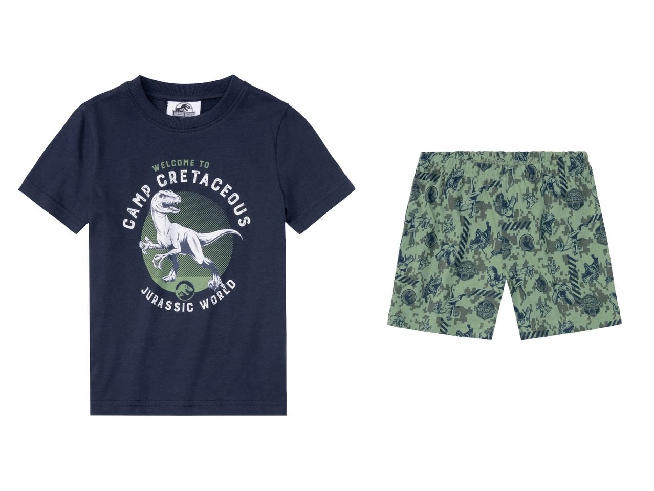Pigiama corto da bambino "Transformers, Paw Patrol, Jurassic World"