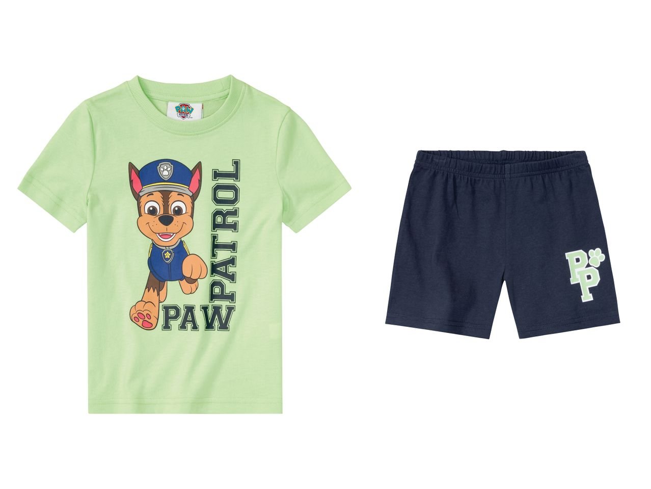 Pigiama corto da bambino "Transformers, Paw Patrol, Jurassic World"