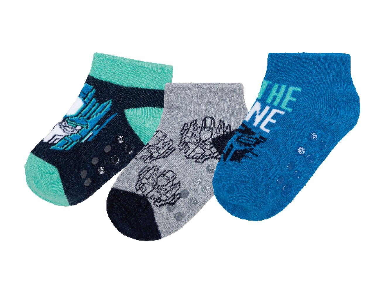 Calzini da bambino "Transformers, Paw Patrol, Jurassic World"