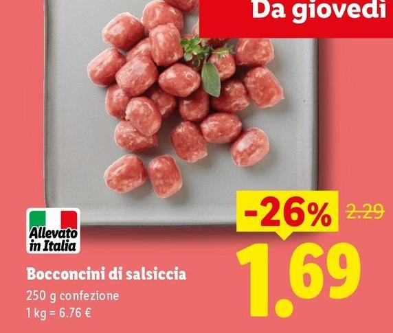 Bocconcini Di Salsiccia