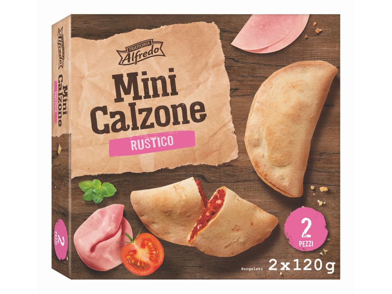 Mini calzone rustico