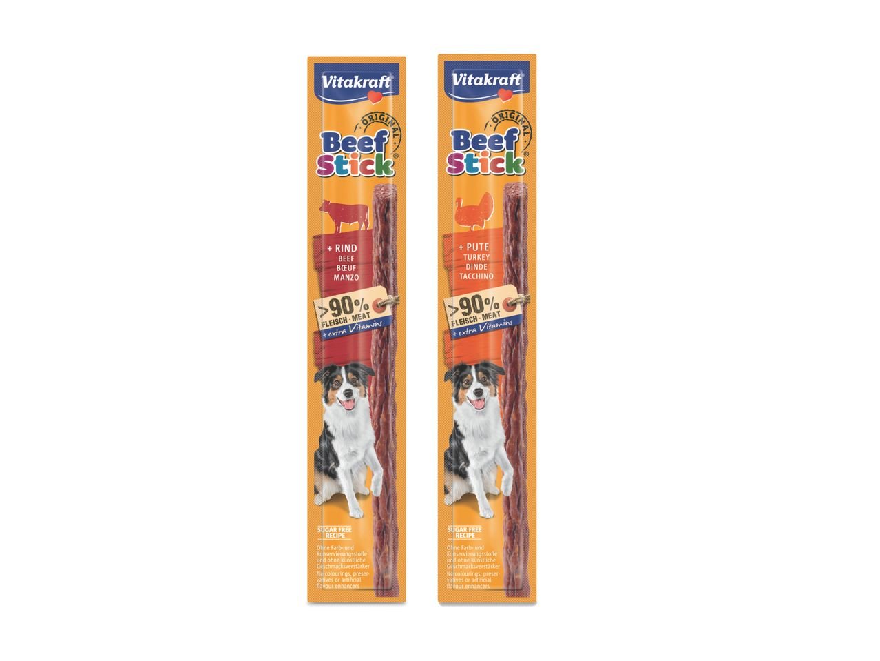 Beef Stick di manzo o tacchino per cani