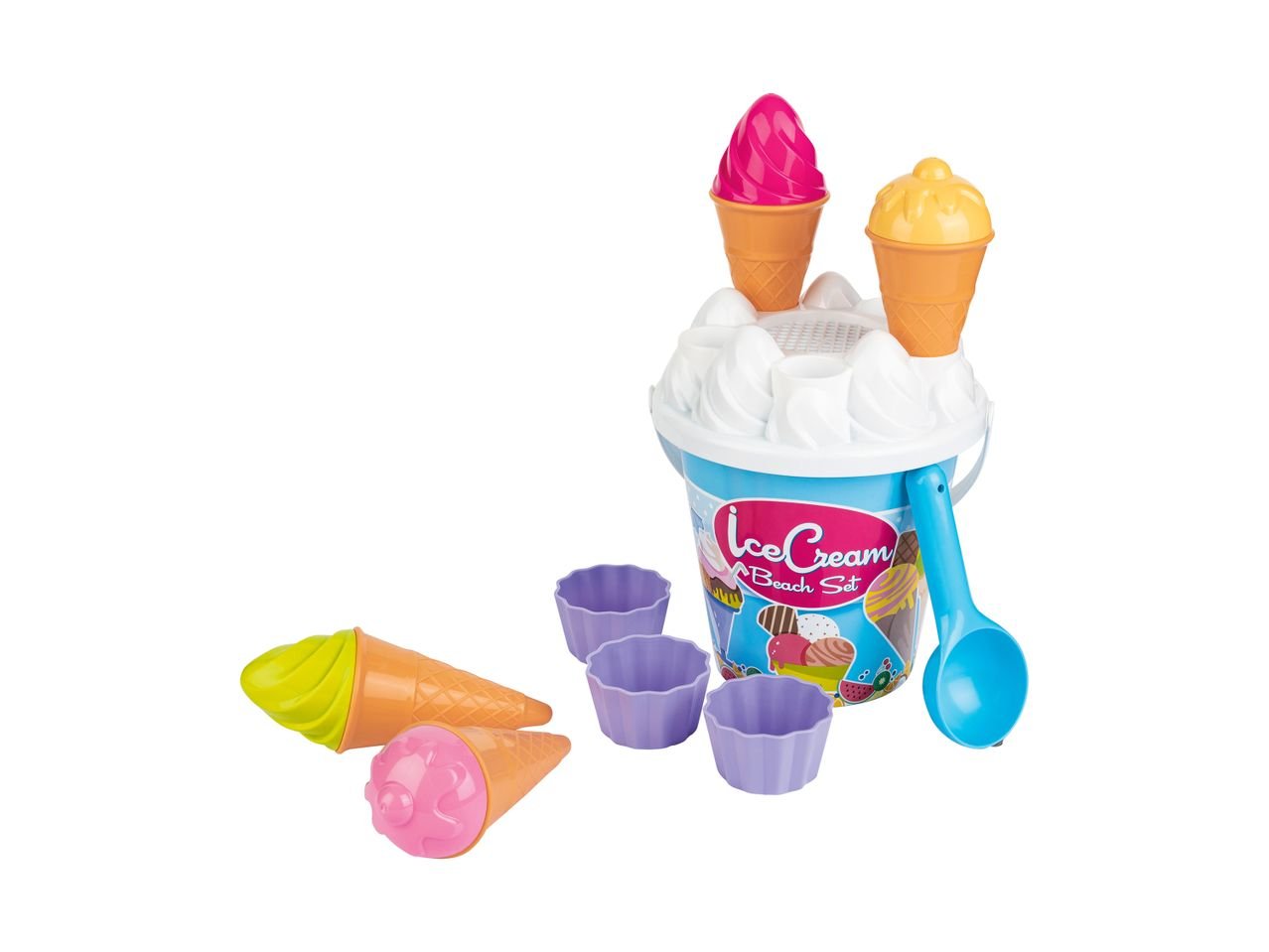 Set secchiello o giochi da spiaggia