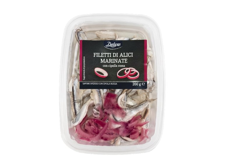Filetti di alici marinate