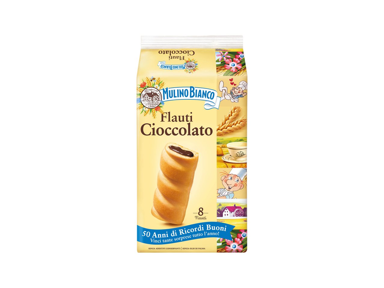 Flauti al cioccolato