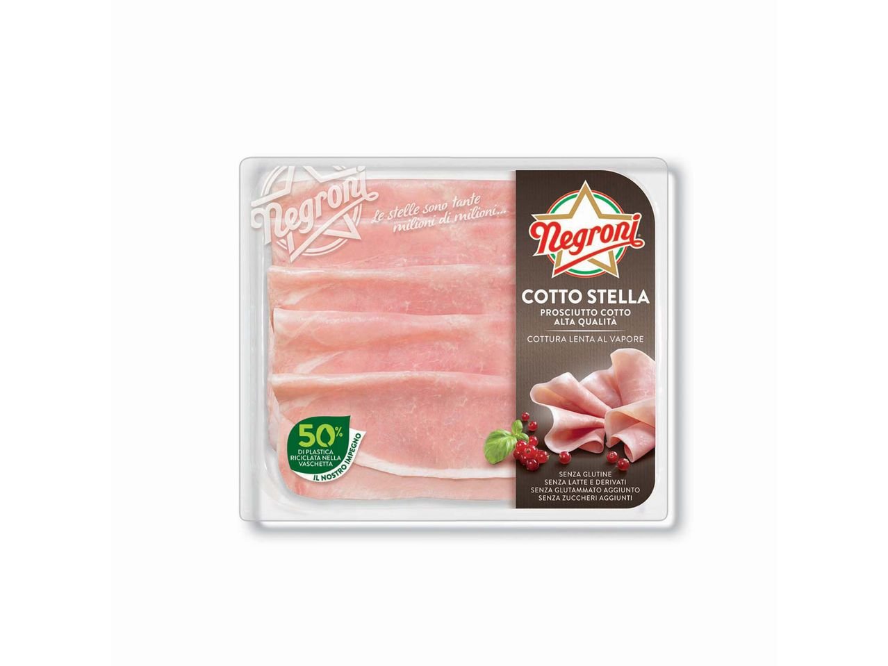 Prosciutto Cotto Stella Alta Qualità