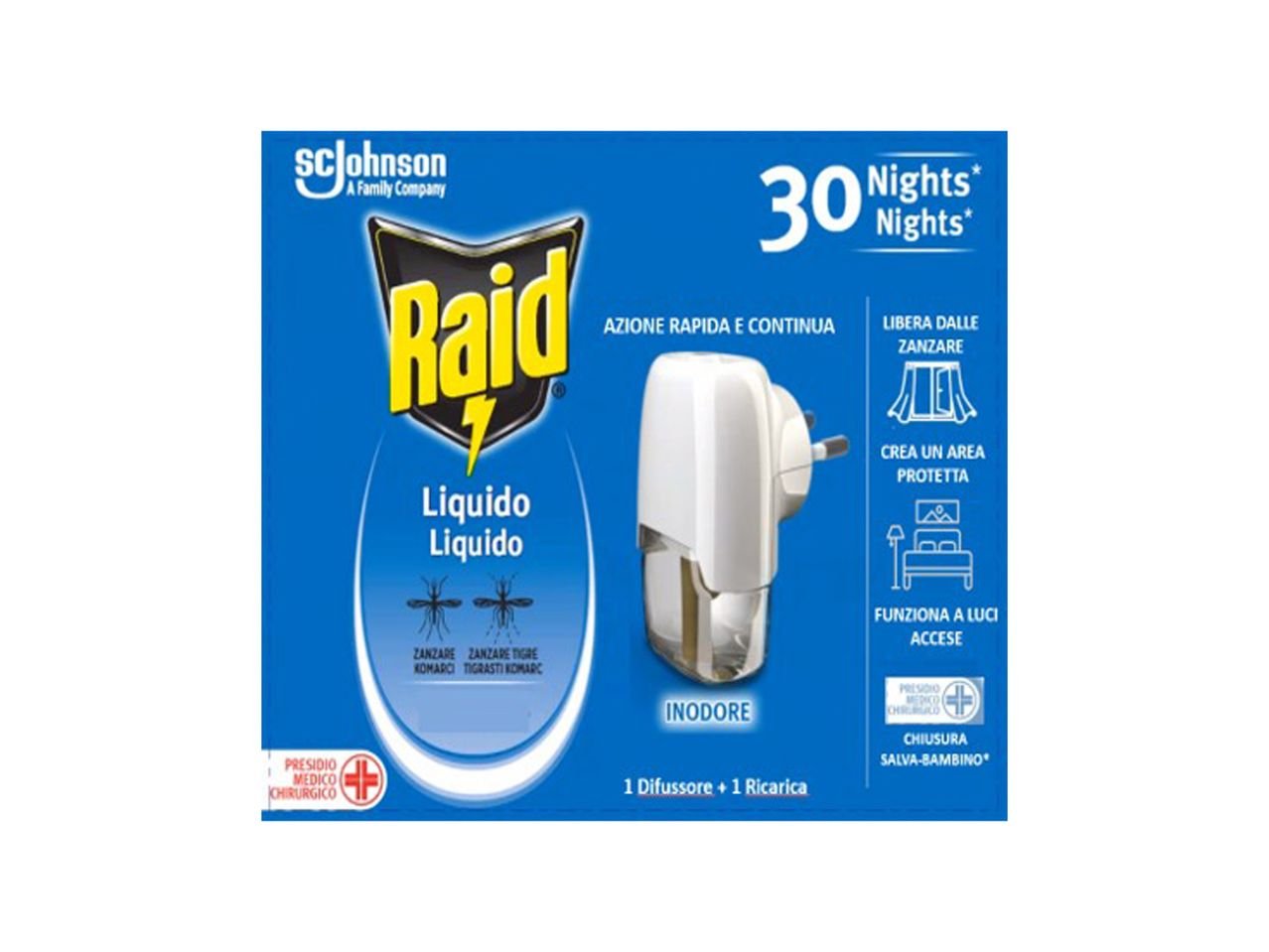 Ricarica 30 Notti, Diffusore+Ricarica