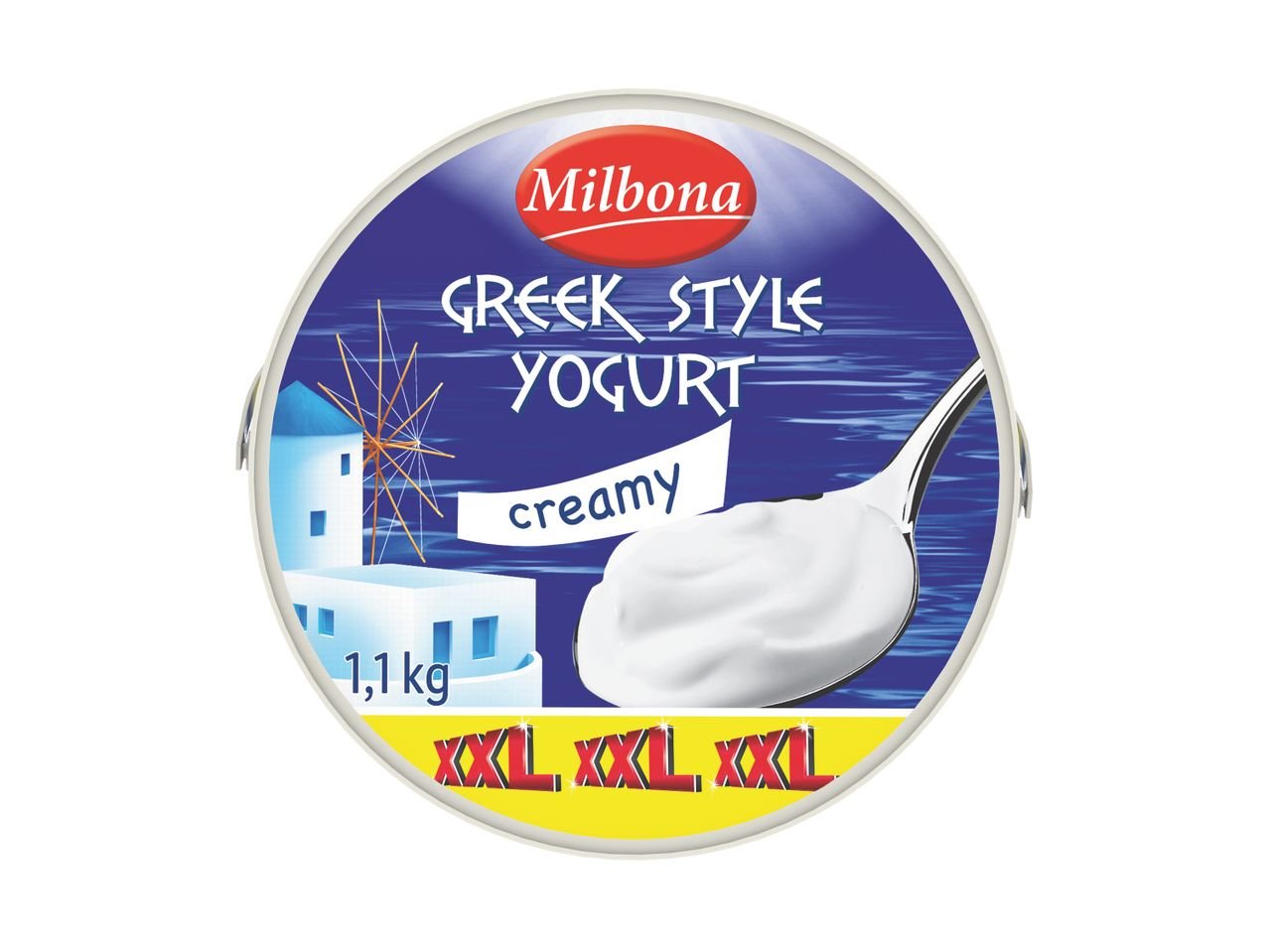 Yogurt in stile greco