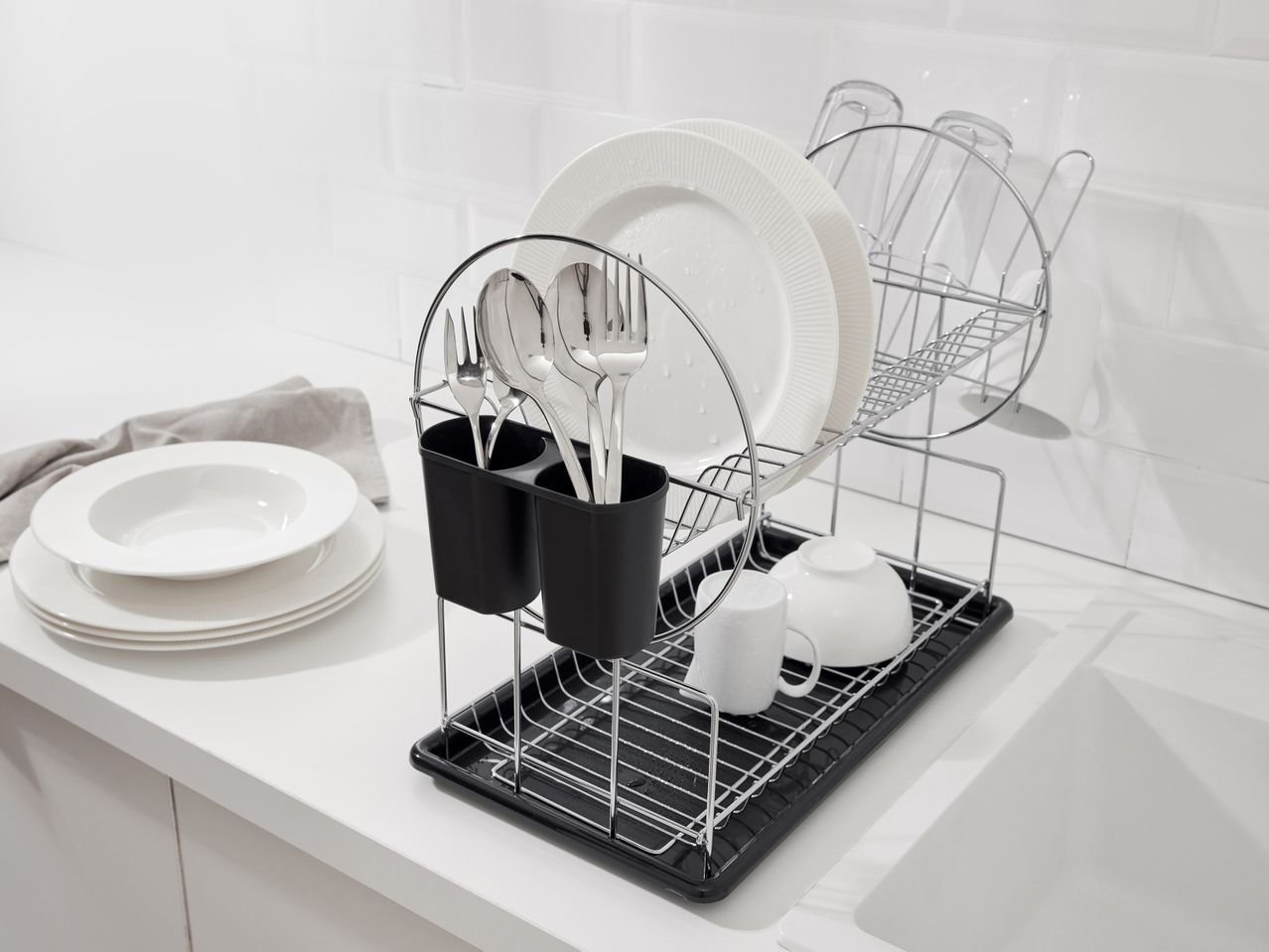 Scolapiatti da appoggio