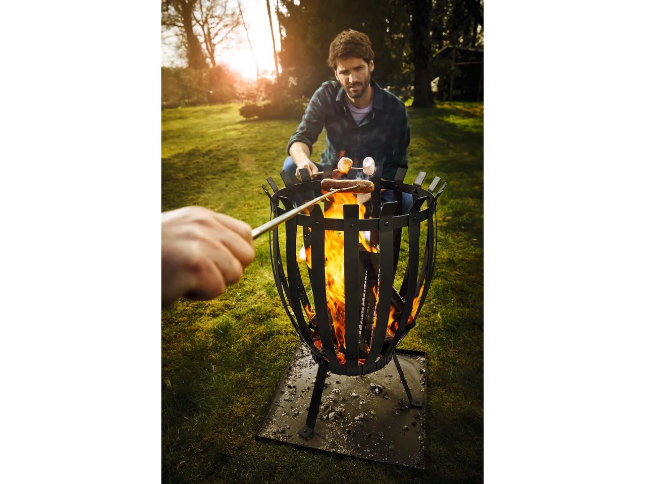 Set spiedini telescopici per barbecue