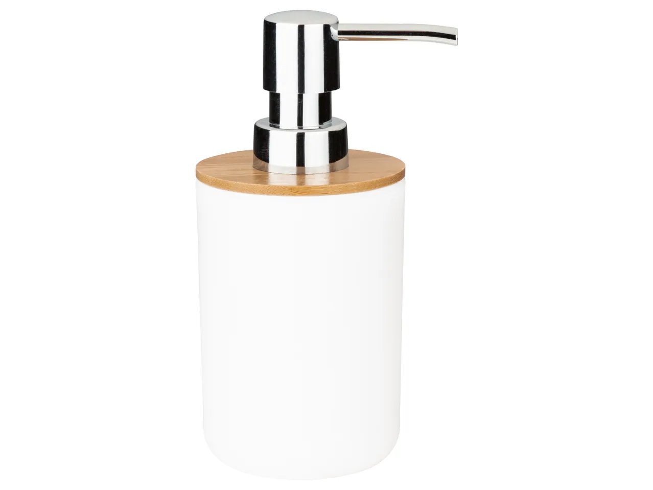 Tergivetri per doccia, organizer, contenitore per cotton fioc o dispenser per sapone in bambù