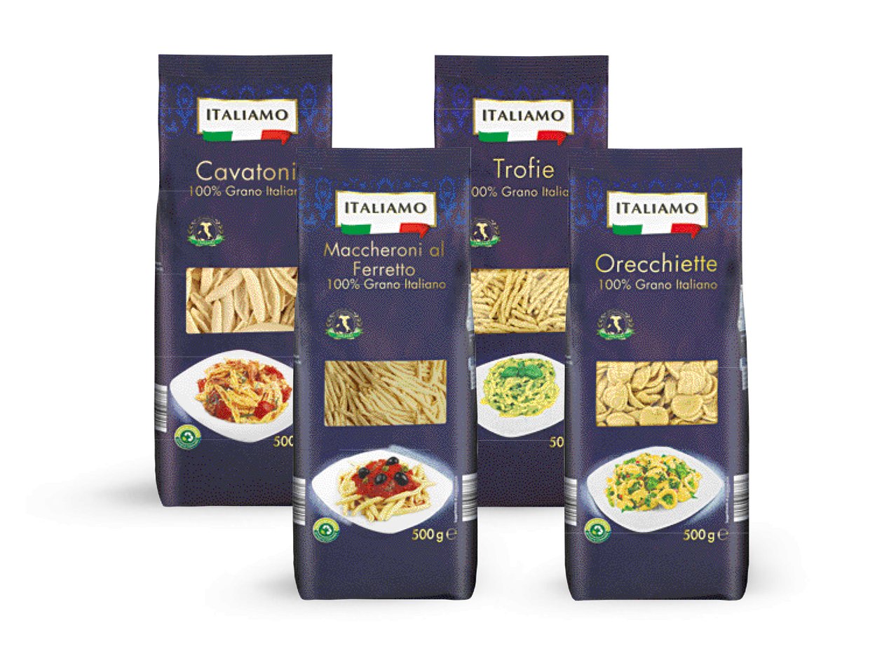 Cavatoni, Maccheroni al ferretto, Trofie o Orecchiette