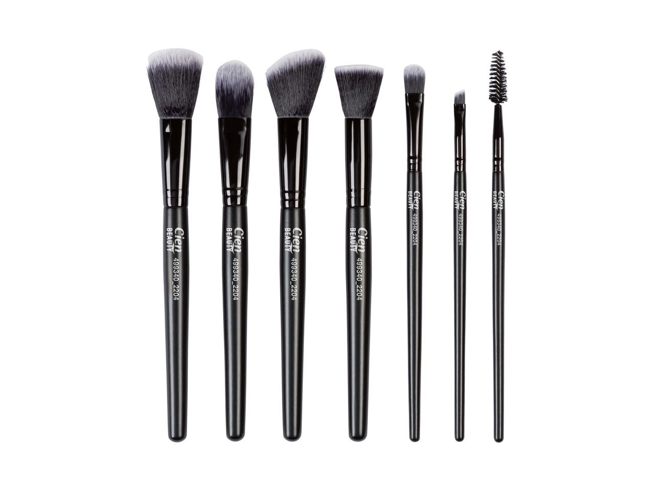 Set pennelli per il trucco con custodia