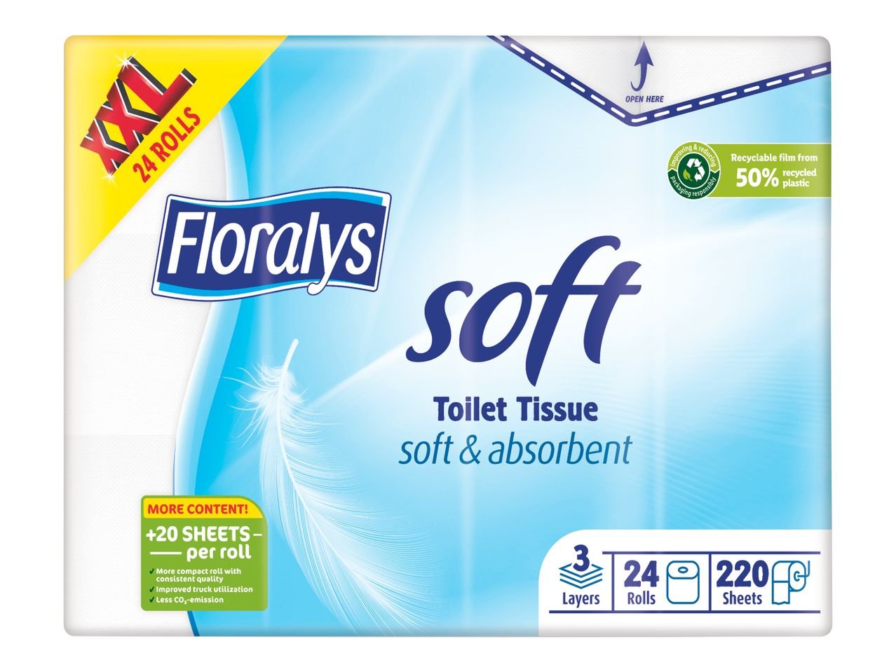 Carta igienica 3 veli