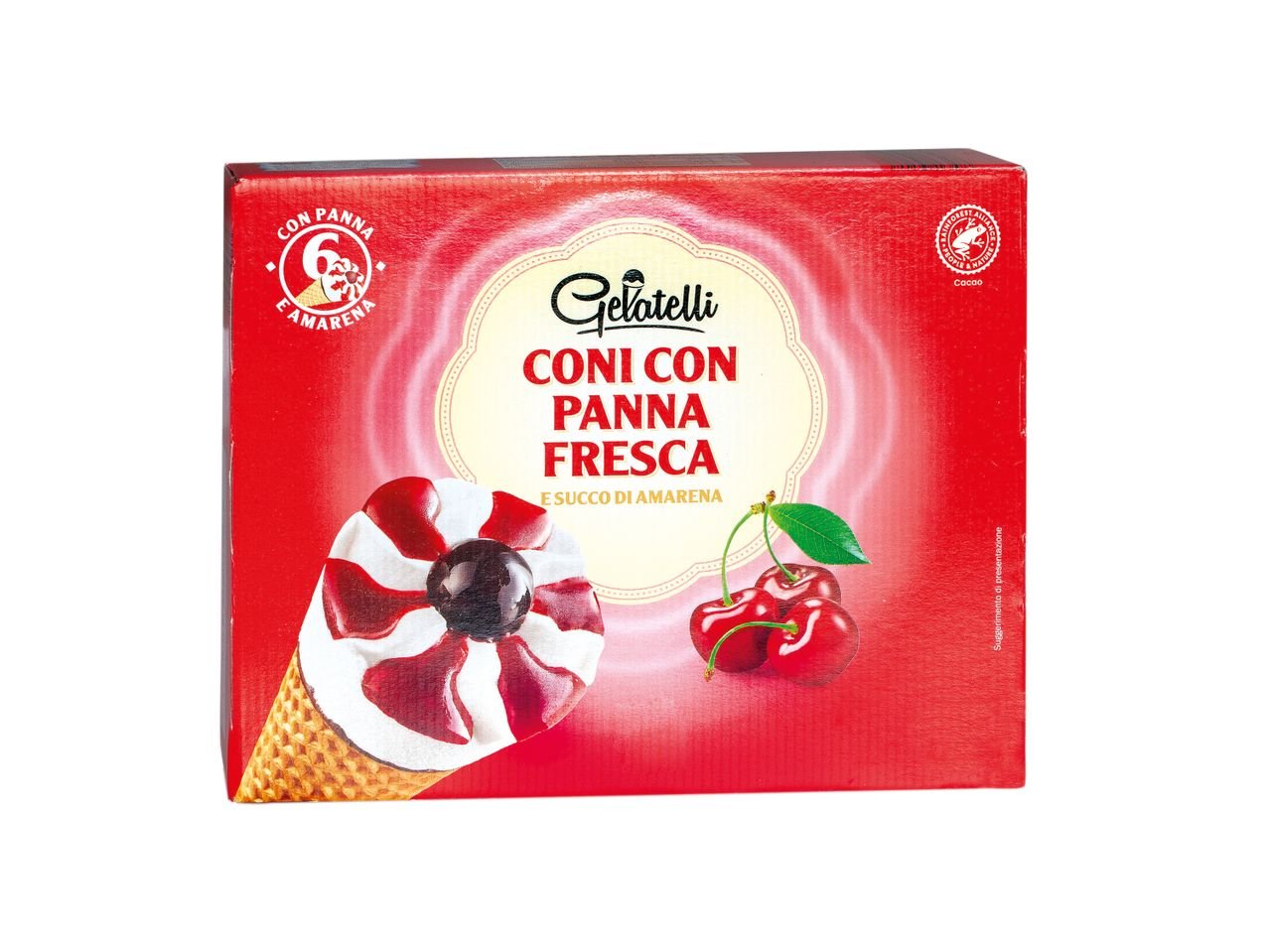 Coni gelato Gusto amarena