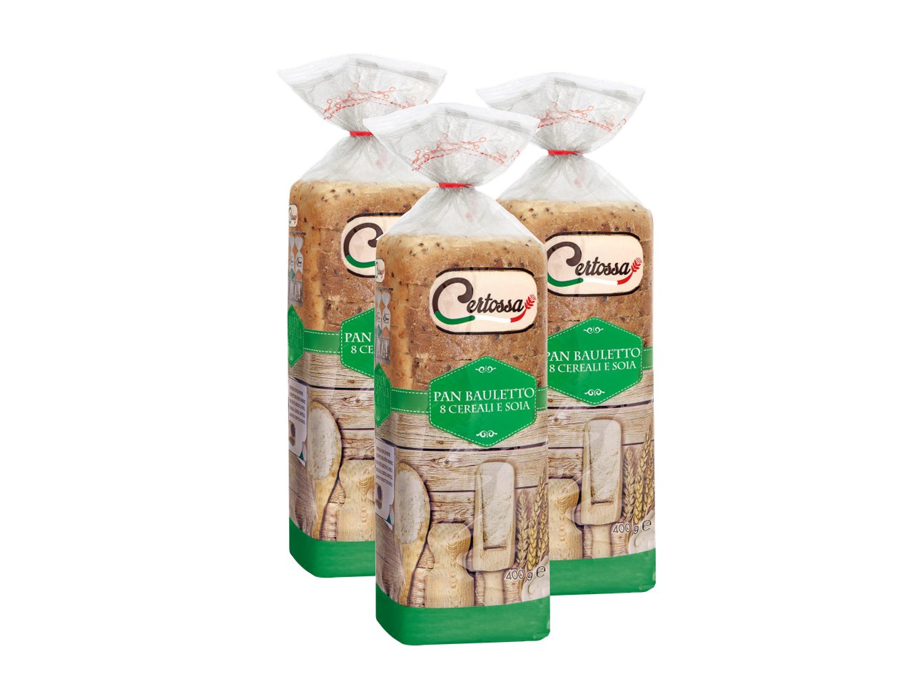 Pan Bauletto 8 cereali e soia