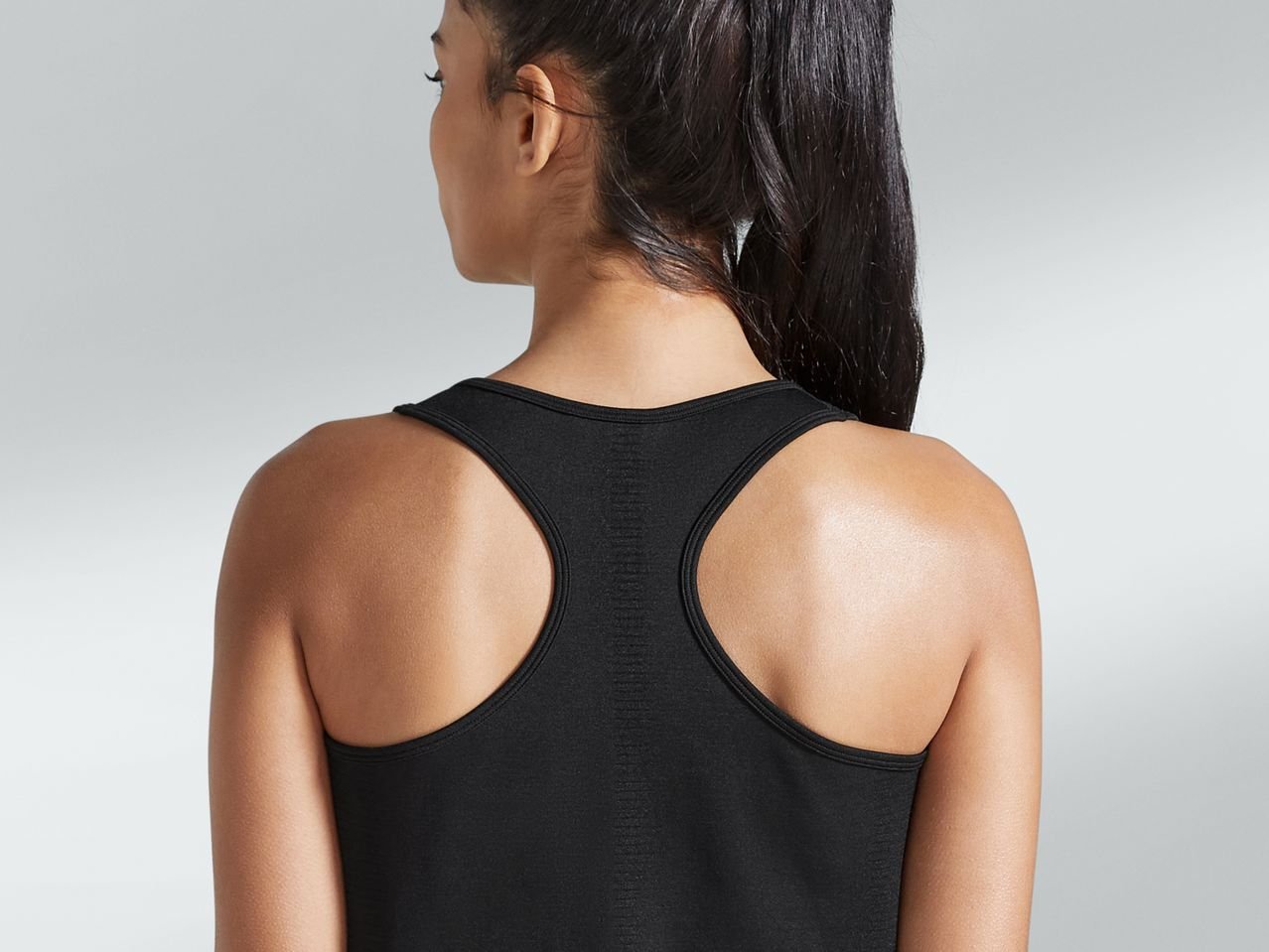 Canotta sportiva da donna senza cuciture