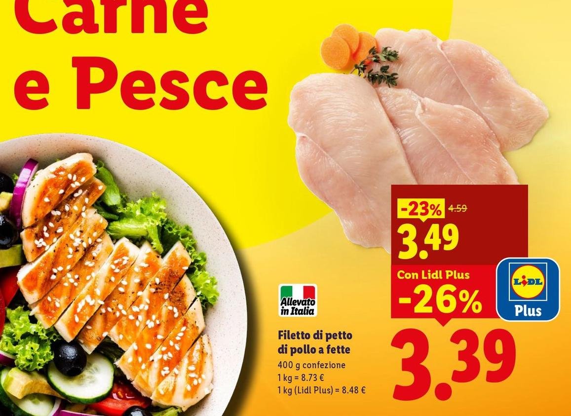 Filetto Di Petto Di Pollo A Fette