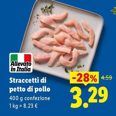 Straccetti Di Petto Di Pollo