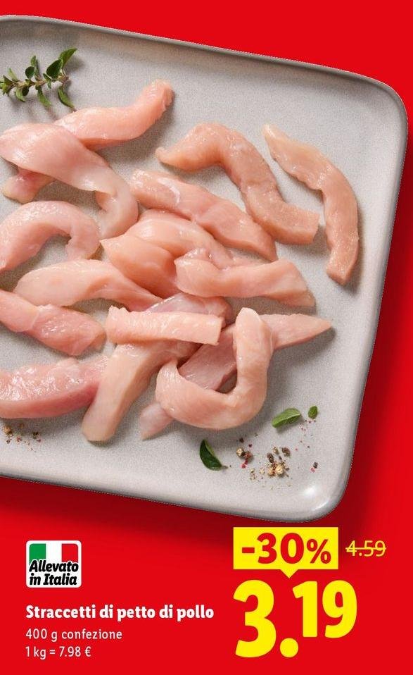 Straccetti Di Petto Di Pollo