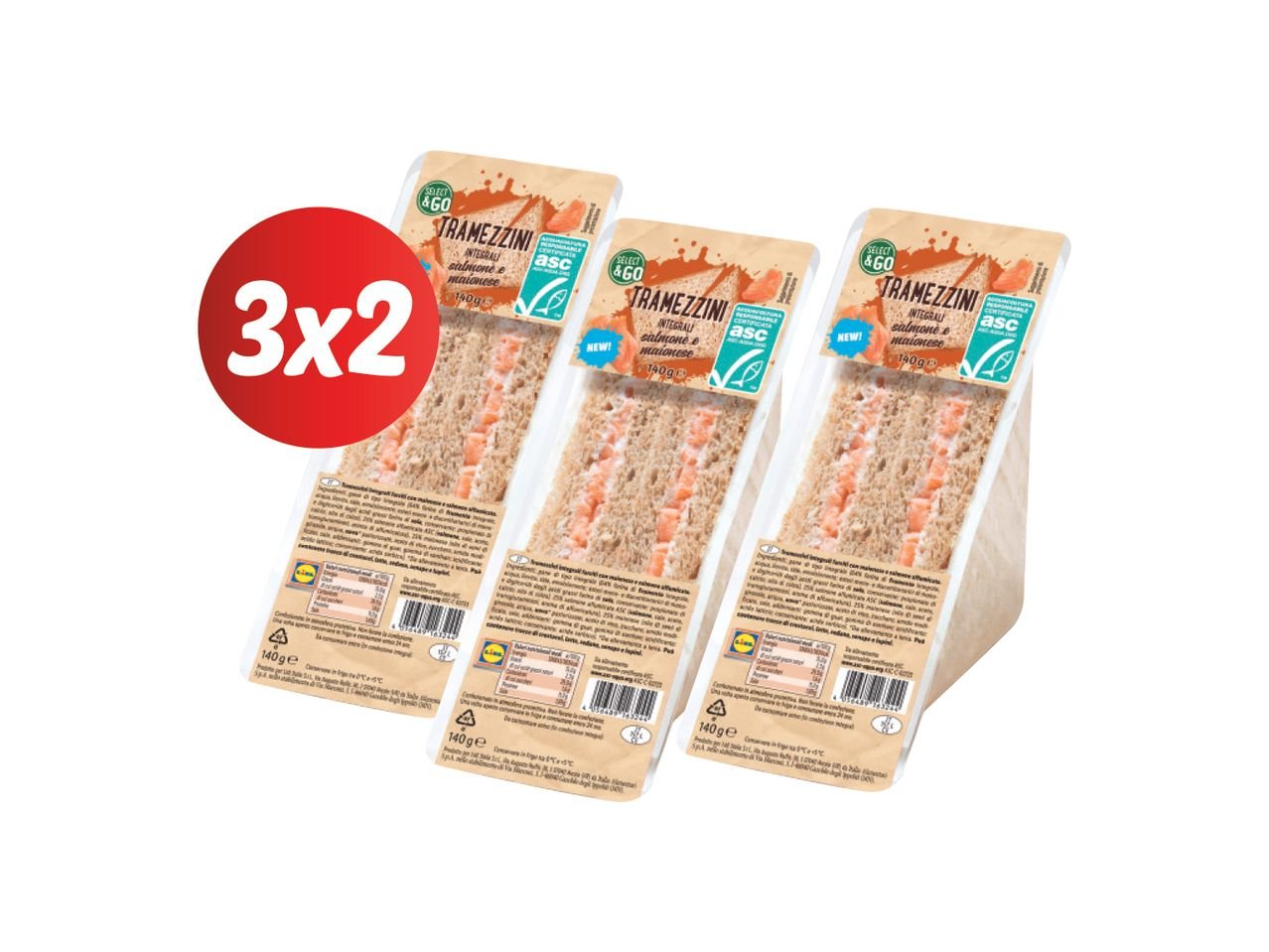 Tramezzini integrali