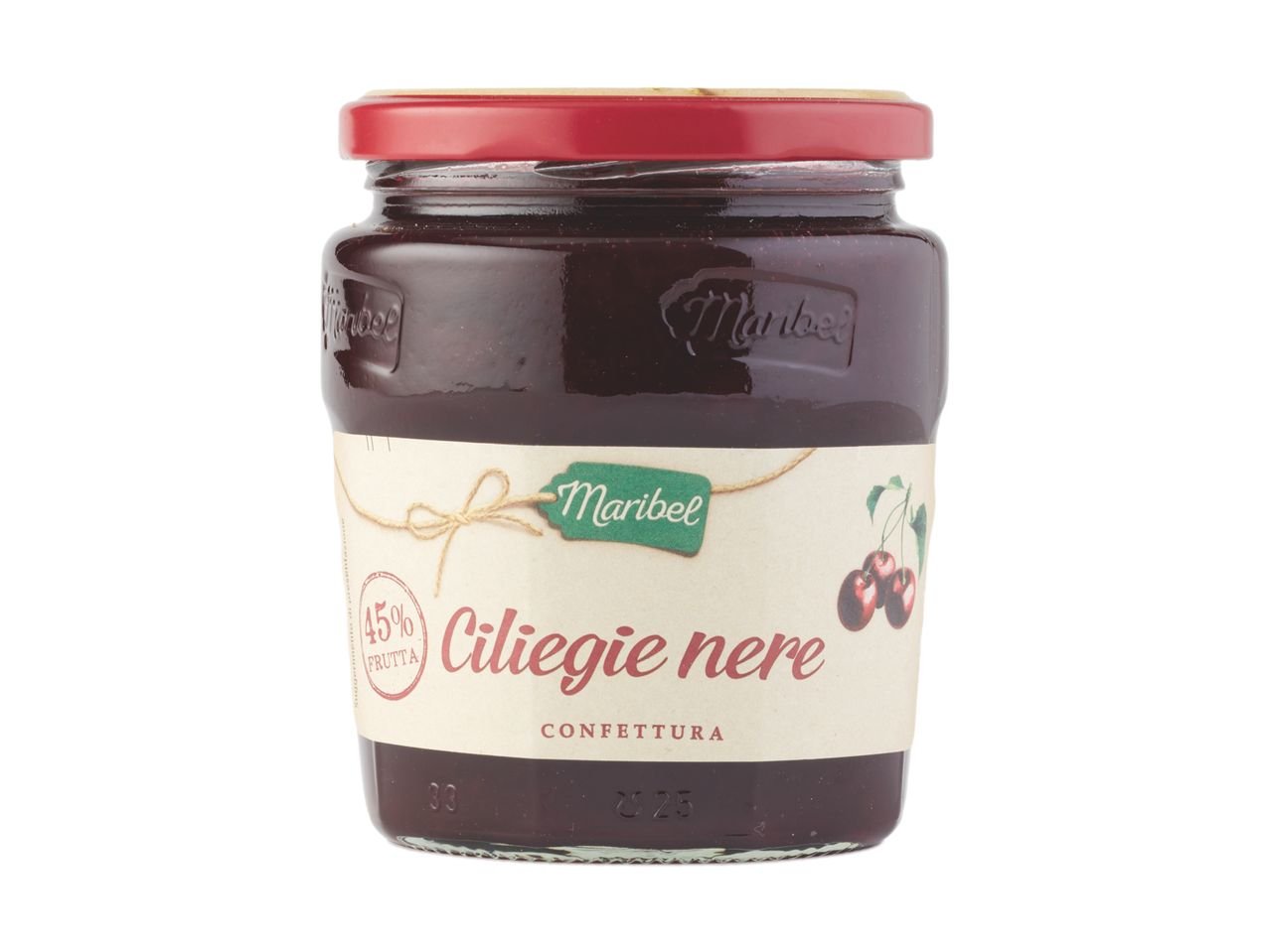 Confettura extra di ciliegie nere