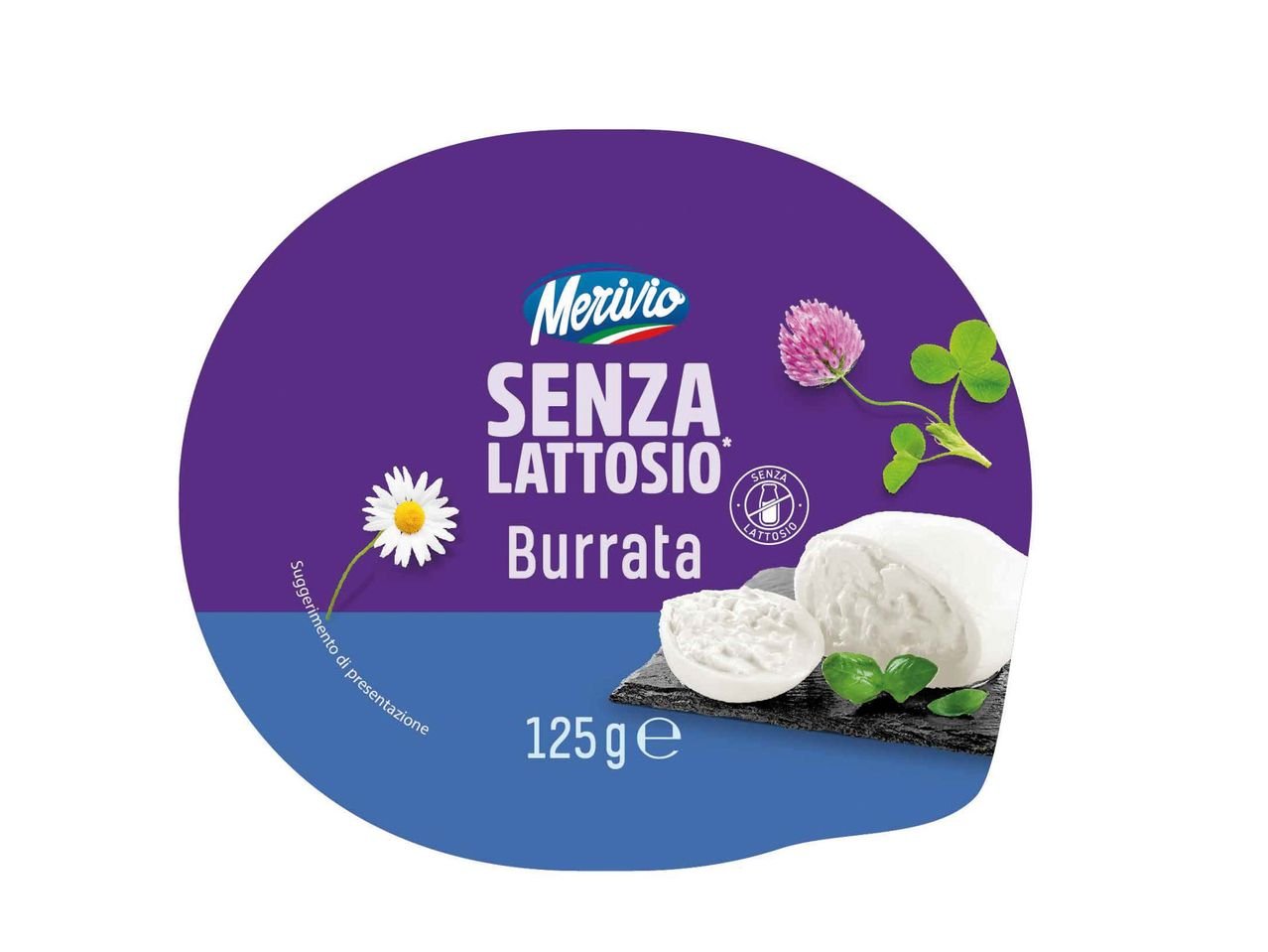 Burrata senza lattosio
