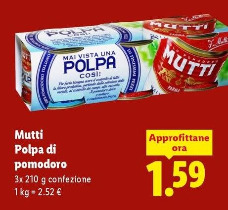 Mutti - Polpa Di Pomodoro