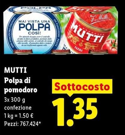 Mutti - Polpa Di Pomodoro