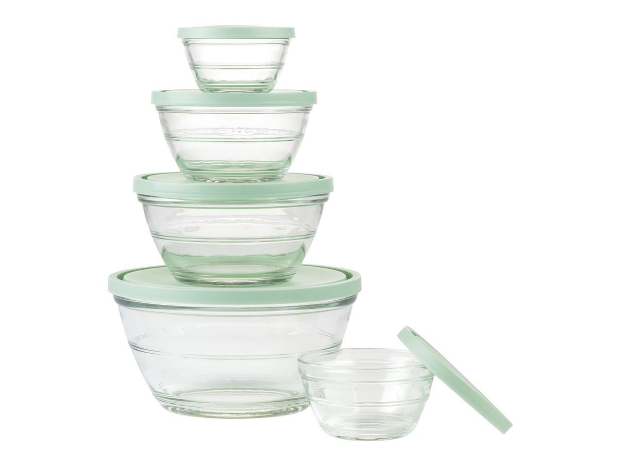 Set ciotole in vetro