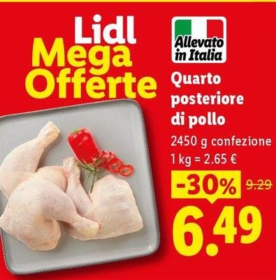 Quarto Posteriore Di Pollo