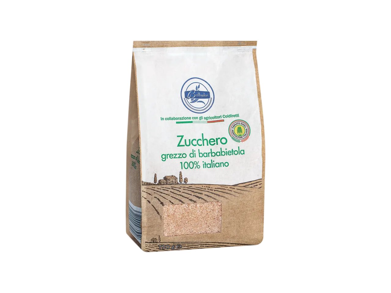 Zucchero grezzo di barbabietola