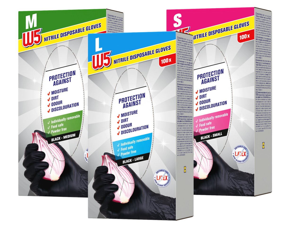 Guanti monouso in nitrile