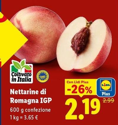 Nettarine Di Romagna IGP