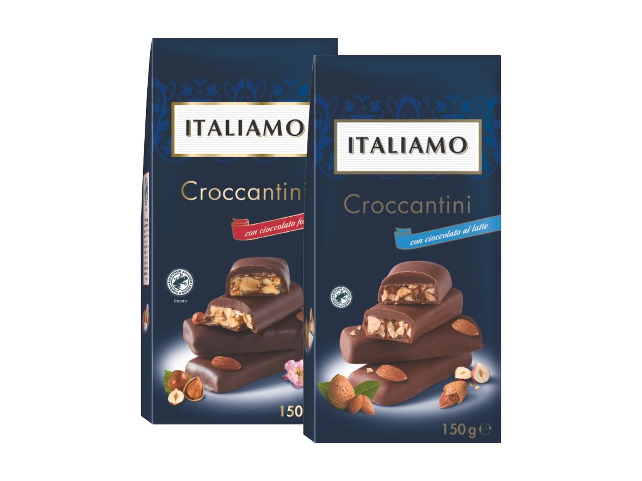 Croccantini con cioccolato