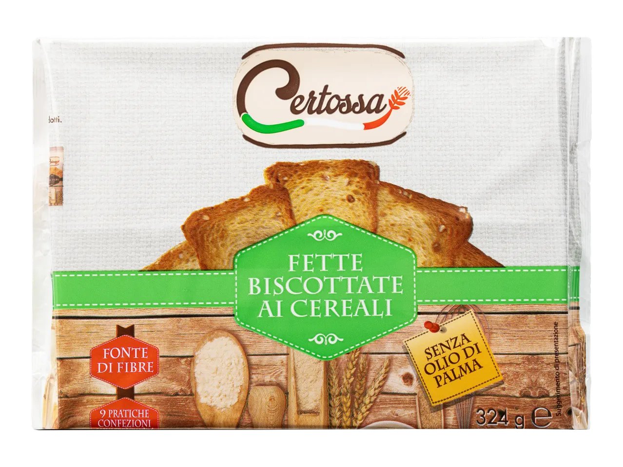 Fette biscottate ai cereali