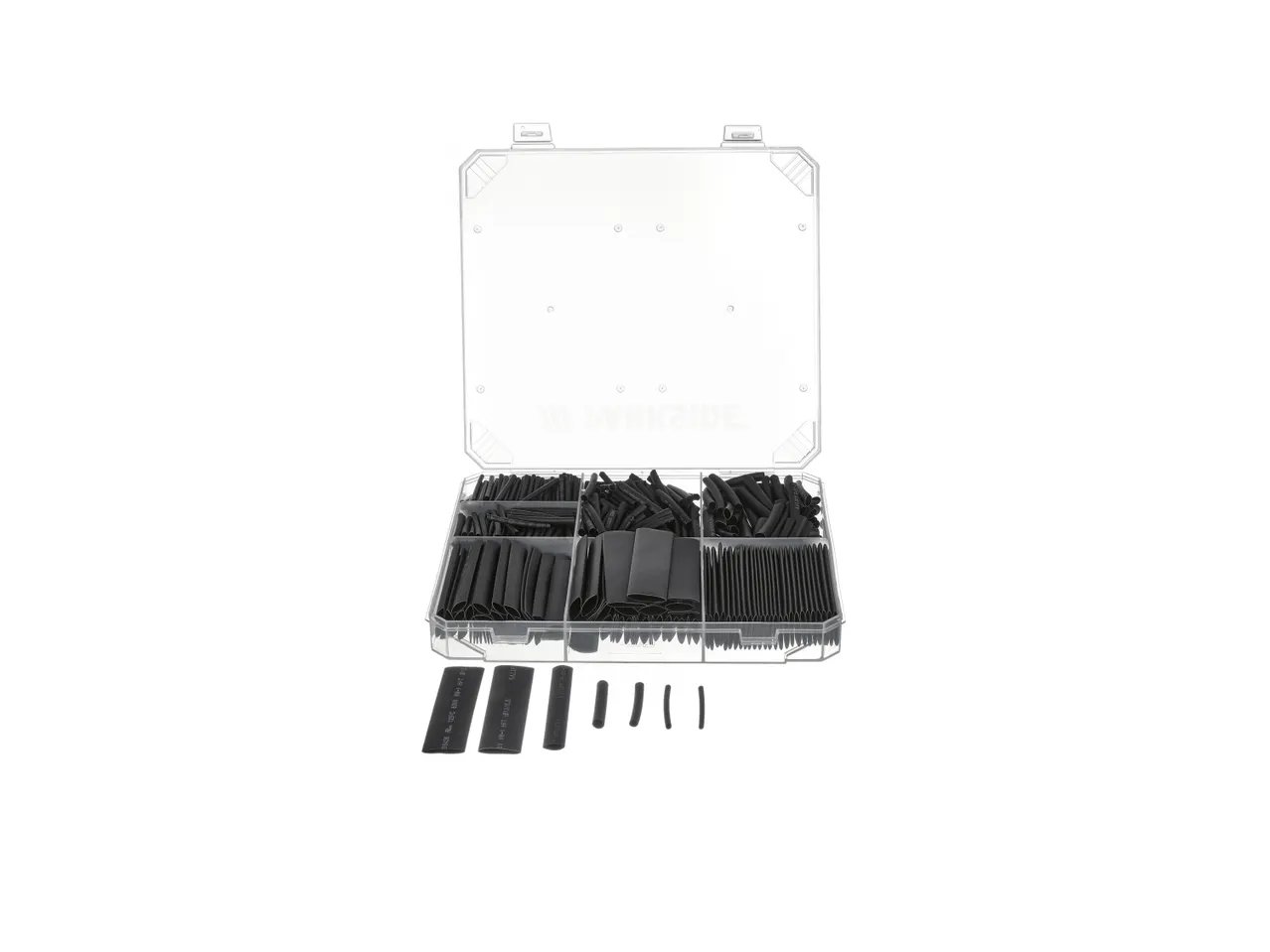 Set guaine termoretrattili, fascette stringitubo o rondelle