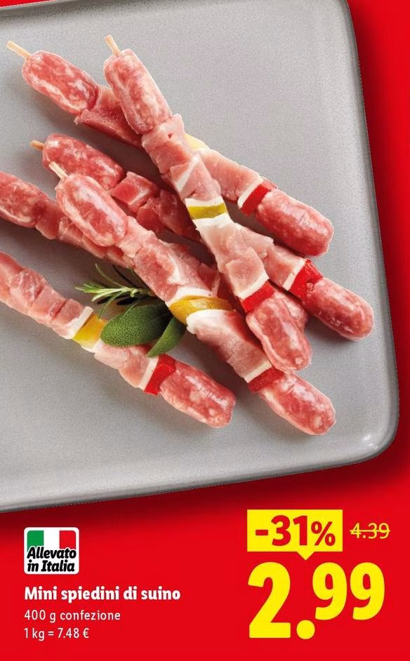 Mini Spiedini Di Suino
