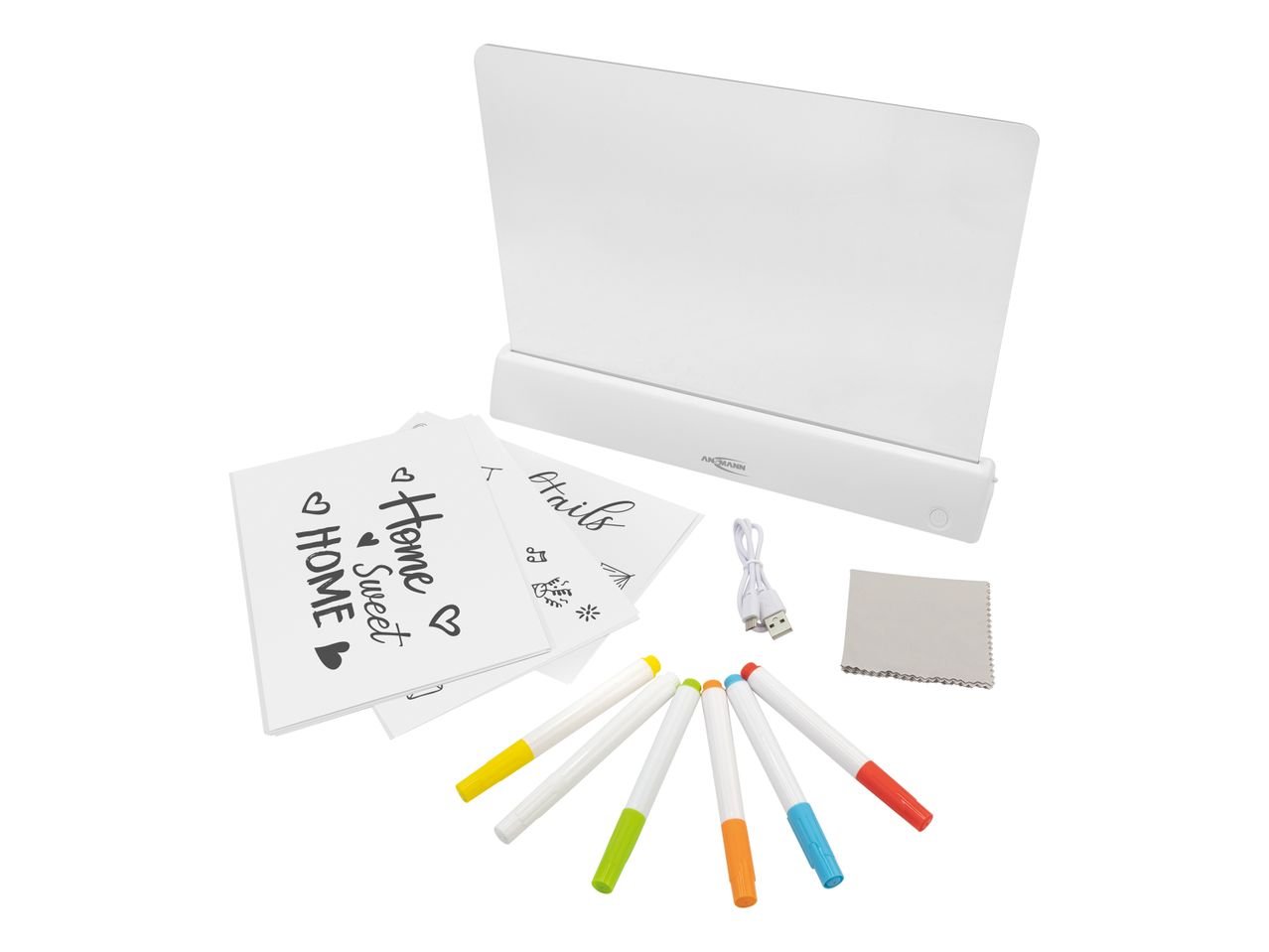 Lavagna da disegno decorativa a LED