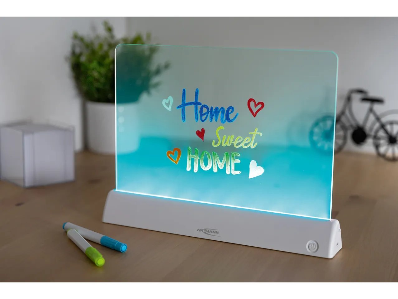 Lavagna da disegno decorativa a LED