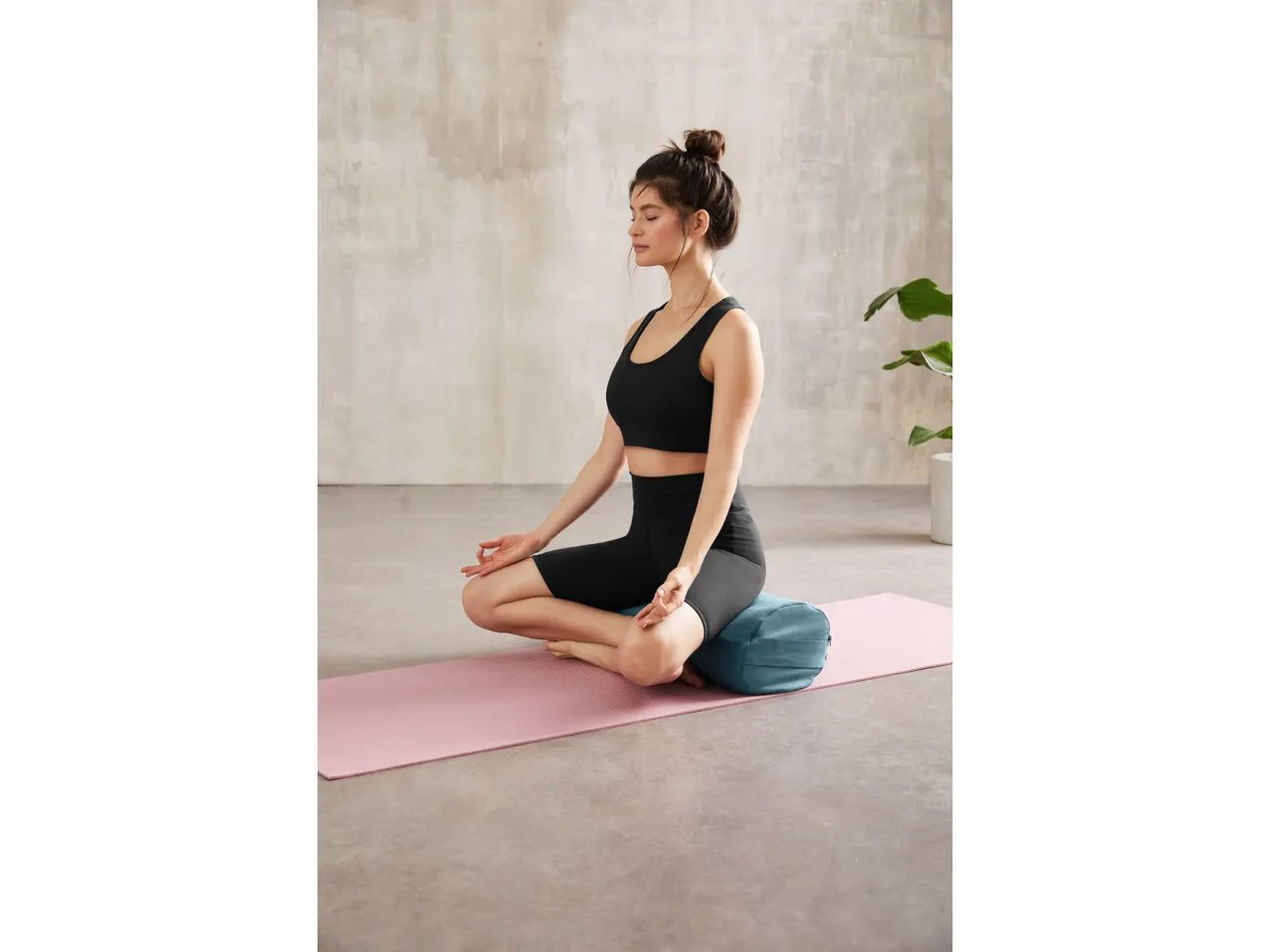 Cuscino bolster per yoga