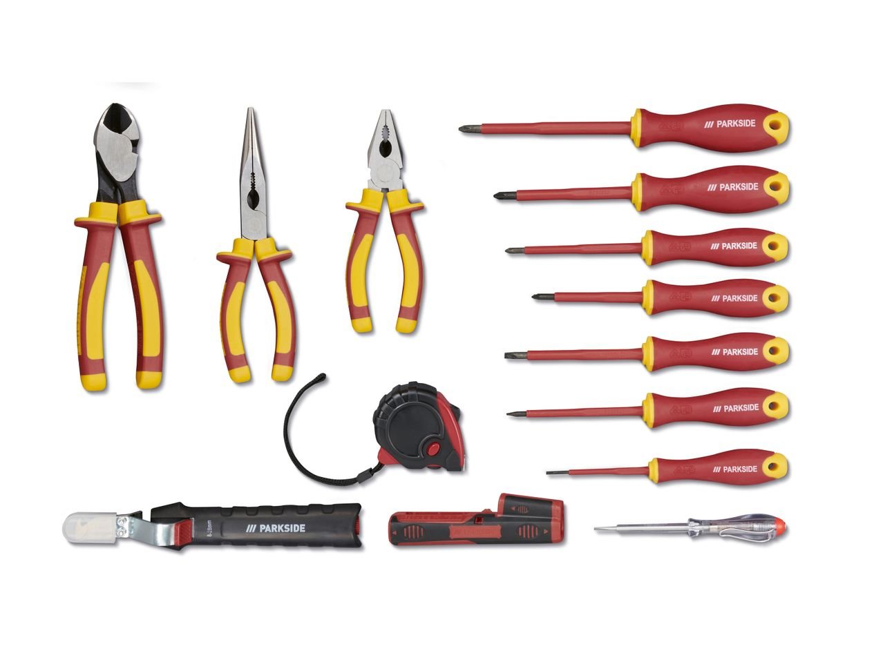 Borsa con attrezzi per elettricista