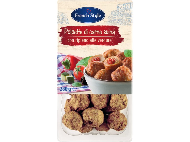 Polpette di carne suina ripiene